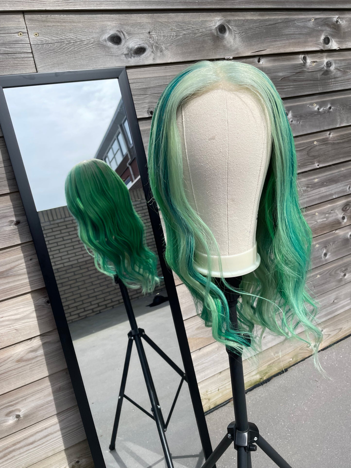 #001 Grass Starter - Lace Front Human Hair Wig - Made To Order